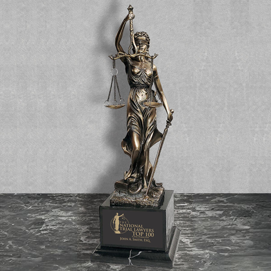 A statue presented to members of the NTL